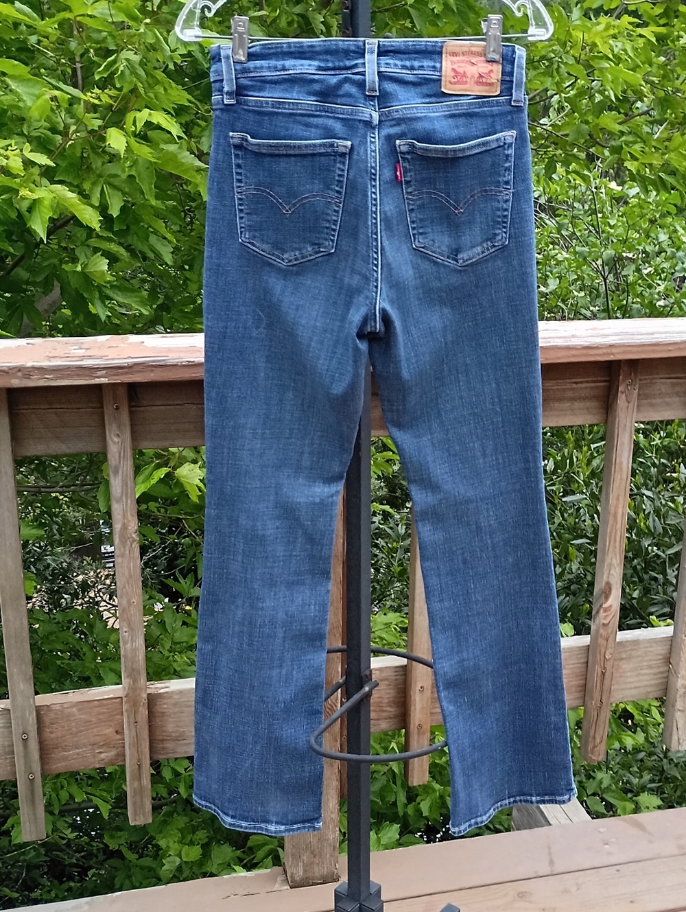 Levi's 725 High Rise Bootcut Jeans sz 29 - Picture 12 of 14